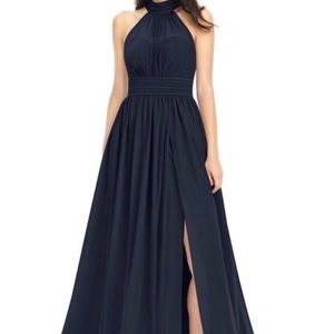Azazie Navy Bridesmaid Dress
